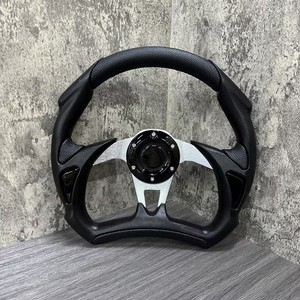 <span class=keywords><strong>Volant</strong></span> de course universel OEM pour voiture, en forme de D, à fond plat, en cuir PU modifié, pour le <span class=keywords><strong>drift</strong></span> - Product Image 4