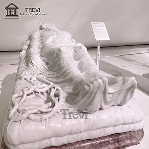 Célèbre <span class=keywords><strong>statue</strong></span> en <span class=keywords><strong>marbre</strong></span> sculpté en pierre de Jésus-Christ avec <span class=keywords><strong>voile</strong></span> à vendre - Product Image 2