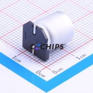 50SVPF68M Solid Capacitor SMD,D10xL12.6mm ( Capacitance: 68uF )( Precision: 20% Rated Voltage: 50V ) - Product Image 2