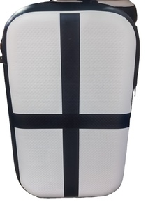 <span class=keywords><strong>Tapis</strong></span> de gymnastique gonflable portable avec surface en <span class=keywords><strong>tapis</strong></span> durable pour l'entraînement à domicile en cheerleading, tumbling et yoga - Product Image 1