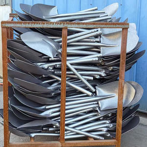 Bêche de jardin à manche en bois de frêne, lame en acier au carbone, outil manuel pour l'entretien des pelouses et le jardinage à domicile - Product Image 4