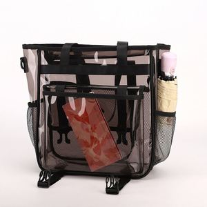 Bolso Bandolera Transparente de PVC Impermeable con Separación para Objetos Secos y Húmedos, para Viajes y Conciertos - Product Image 1