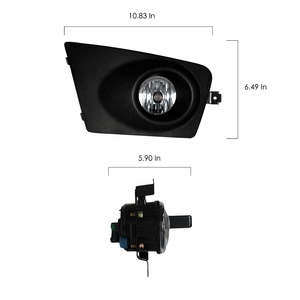Fendinebbia della lampada di guida automatica dell'automobile del paraurti della parte <span class=keywords><strong>anteriore</strong></span> dei ricambi Auto H11 per <span class=keywords><strong>Mitsubishi</strong></span> TRITON/<span class=keywords><strong>L200</strong></span> 2009-2013 con il cablaggio dei cavi - Product Image 3
