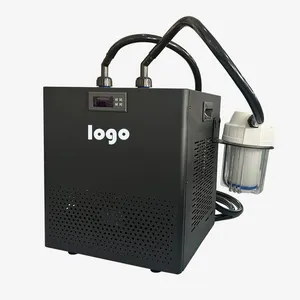 Water Chiller 0.33hp Water Cooler Water Cooling System Cool Down To 38F 110v/60hz Or 220v/50hz
