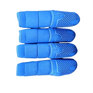Juego de Protectores de Tendones para Caballos, Neopreno Ligero, Personalizable por Equipo Profesional, Cuatro Piezas (Dos Delanteras, Dos Traseras) para Equitación - Product Image 4