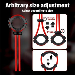 טבעות פין לגברים, מגרה לבריאות מינית, מכשיר להנאה, טבעת זין מסיליקון רב פעמית, משפר זקפה, צעצועי מין - Product Image 5