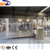 Machine de remplissage automatique d'eau en bouteille 6000BPH Ligne de production d'eau potable