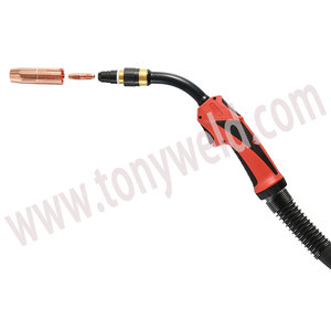 Fns aw5000 làm mát bằng nước MIG hàn súng ngọn đuốc 500A 4.5m Euro kết nối cho hàn công nghiệp - Product Image 2