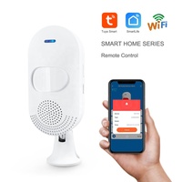 Detektor Gerak WiFi Pintar Tuya Smart 80dB Alarm Suara & Lampu, Sensor Gerak Anti Hama Hewan Peliharaan, Kontrol via Aplikasi PST-CT20W