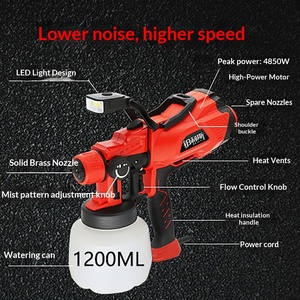 <span class=keywords><strong>Pistola</strong></span> <span class=keywords><strong>de</strong></span> Pulverización Eléctrica LED Multifuncional AKX-46, Portátil, con Boquilla Desmontable, Alta Presión, Atomización, Esterilización - Product Image 4