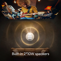 BYINTEK Nouveauté, mini projecteur portable 1000 ANSI, A22, optique scellée, sans fil, Android, 1080P, projecteur de cinéma maison