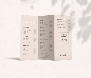 Precio de fábrica personalizado Impresión de folletos de tres pliegues para diseño de folletos de mensajería A5 Etiquetas colgantes digitales Folletos de impresora - Product Image 3