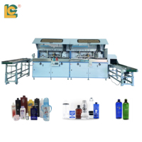 Máquina de Serigrafía Automática Industrial con Curado UV para Botellas y Envases Cosméticos Redondos/Ovalados, Nueva