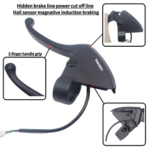 ก้านเบรกจักรยานไฟฟ้าสกู๊ตเตอร์ไฟฟ้าก้านเบรกจักรยานไฟฟ้าทำจากอลูมิเนียมอัลลอยด์ CNC สำหรับการแบ่งปัน - Product Image 4