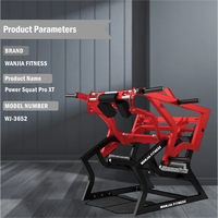 Peralatan Kebugaran Gym Komersial Heavy Duty untuk Latihan Kekuatan, Power Squat Pro XT dengan Beban Plat, Beli Online