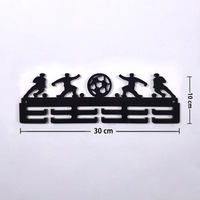 Vente chaude Nouveau Acrylique Médaille Présentoir Mural Sport Médaille De Stockage Cintre Personnalisable Porte-Médaille