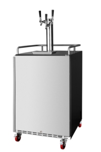 중국 공장 실내 맥주 Kegerator 스테인레스 스틸 생맥주 디스펜서 3 탭 홈 바 Kegerator - Product Image 3