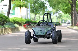 Mademoto gokart प्रो खिलौने संगत ग्रे फ्रेम कार रेसिंग गो-कार्ट जाओ kart कार्टिंग बंद सड़क वयस्कों बिजली जाने karts