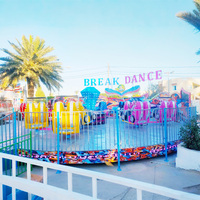 Manèges à sensations fortes pour enfants : équipement rotatif de parc d'attractions, manèges Crazy Break Dance