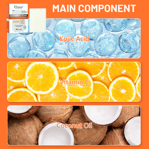 Jabón Aclarante con Ácido Kójico Disaar con Vitamina C y Aceite <span class=keywords><strong>de</strong></span> <span class=keywords><strong>Coco</strong></span> para Aclarar las Manos Oscurecidas, Jabón <span class=keywords><strong>de</strong></span> Belleza para una Piel Radiante - Product Image 5