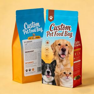 Sachets Doypack Recyclables OEM pour Friandises pour Animaux de Compagnie 250g 500g 1kg Format Compact pour Famille - Packs de Friandises pour Chiens et Chats Taille Familiale Conception Personnalisée - Product Image 3