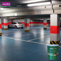 Maydos Métallique Décoratif Coloré Résine Epoxy Terrazzo Granite Flake Epoxy Peinture pour Sol Application Routière Apparence Liquide