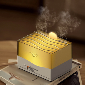 New Sunset Aromatherapy <strong>Diffuser</strong> USB Colorful Atmosphere Light <strong>Humidifier</strong> Desktop Sunset Aroma <strong>Diffuser</strong> 1-Year for <strong>Home</strong> - Product Image 1