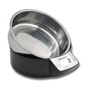 Balance de cuisine électronique Veidt avec bol en acier inoxydable pour aliments et pâtisserie domestique 14192-237B - Product Image 4