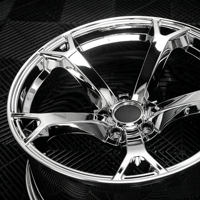 Jantes en alliage d'aluminium chromées forgées argentées de 18 pouces compatibles avec Nissan 370z 350z G37 G35 Q60 V1 5x114.3