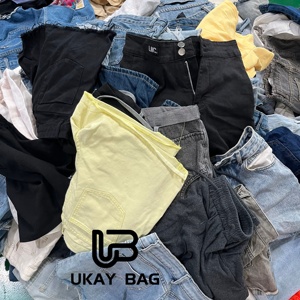 Shorts Usados para Mujer al por Mayor, Estilos Variados, Ropa Casual de Verano <span class=keywords><strong>a</strong></span> la Moda, Segunda Mano, Alta Calidad, Económicos, al por Mayor - Product Image 4