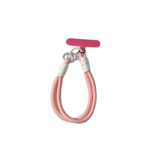 <span class=keywords><strong>Cordon</strong></span> de téléphone en polyester tressé, couleur unie, durable, réglable, long, pour porté en bandoulière, à l'épaule ou au <span class=keywords><strong>cou</strong></span>, avec fonction <span class=keywords><strong>porte</strong></span>-clés - Product Image 5