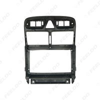 Adaptateur de cadre de tableau de bord 9 "pour Peugeot 307 307CC 307SW 02-13 2DIN Kit de cadre de tableau de bord