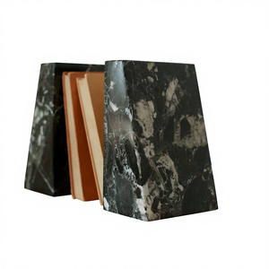 Estantería Trapezoidal <span class=keywords><strong>de</strong></span> Mármol Art Deco NANWEI para Oficina en Casa y Biblioteca, Diseño Elegante para Celebraciones <span class=keywords><strong>de</strong></span> Cumpleaños - Product Image 1