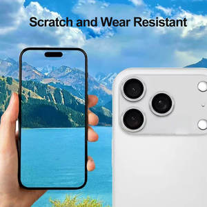Protection d'objectif de caméra en verre trempé métallique ODM pour iPhone 17 Pro – Coque anti-rayures compatible avec les coques, forte adsorption - Product Image 3