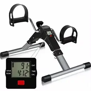 Mini bicicleta de ejercicio, ejercitador de Pedal portátil para el hogar, gimnasio, Mini bicicleta de ejercicio con Pedal médico