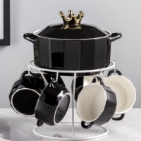 Grande Promotion Service de Table Sûr Pour Aliments, Vaisselle de Cuisine en Céramique pour Usage Domestique, Soupière et Ensemble de Bols en Gros