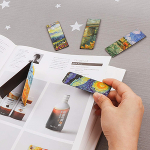 Dấu trang từ tính quảng cáo với in đầy đủ màu sắc và các mẫu tinh tế dấu trang văn phòng phẩm sinh viên - Product Image 2