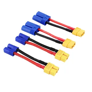 Opladen Lood-Vergaren EC3 EC5 EC8 Male Naar XT60 XT90 Dean T Vrouwelijke Plug Rc Batterij Connector Adapter Draad 14awg 10Cm Kabel