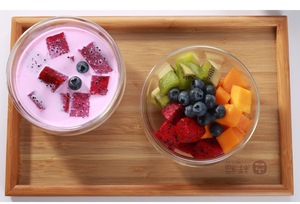 Doble pared tazón de <span class=keywords><strong>vidrio</strong></span> de cristal de ensalada postre/hielo crema de avena de - Product Image 3
