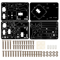 Kit de bras robotique de bureau miniature 4DOF Robotlinking pour Arduino, bras robotique éducatif