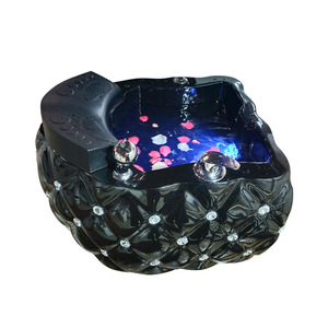 Baignoire pour les pieds en acrylique pour salon de beauté professionnel, spa, baignoire en surface solide - Product Image 4