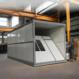 Cammi House Casa Contenedor Modular Plegable Económico de 20 pies, Casa Móvil Pequeña para Campamento de Refugiados Temporal, Dormitorio, Tienda - Product Image 1
