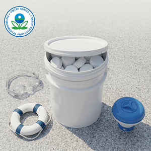 Clorador de <span class=keywords><strong>Cloro</strong></span> de Disolución Lenta para Piscinas, Tratamiento Químico para Algas, Eliminador de Algas para Piscinas - Product Image 4