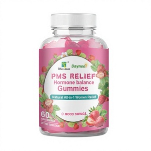 Gommose Naturali per il Sostegno Ormonale PMS con Ginepro e <span class=keywords><strong>Dong</strong></span> <span class=keywords><strong>Quai</strong></span> - Comfort del Ciclo Mestruale e Supporto per l'Equilibrio Femminile Integratore Salutare - Product Image 1