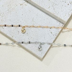 Vente en gros <span class=keywords><strong>de</strong></span> chaînes <span class=keywords><strong>de</strong></span> <span class=keywords><strong>cheville</strong></span> rondes <span class=keywords><strong>de</strong></span> <span class=keywords><strong>bijoux</strong></span> <span class=keywords><strong>de</strong></span> luxe légers pour le transport - Product Image 3