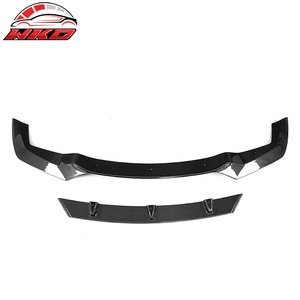 Lèvre de pare-chocs avant pour BMW F87 M2 style V 2016-2018 en fibre de carbone CF, accessoires automobiles - Product Image 4