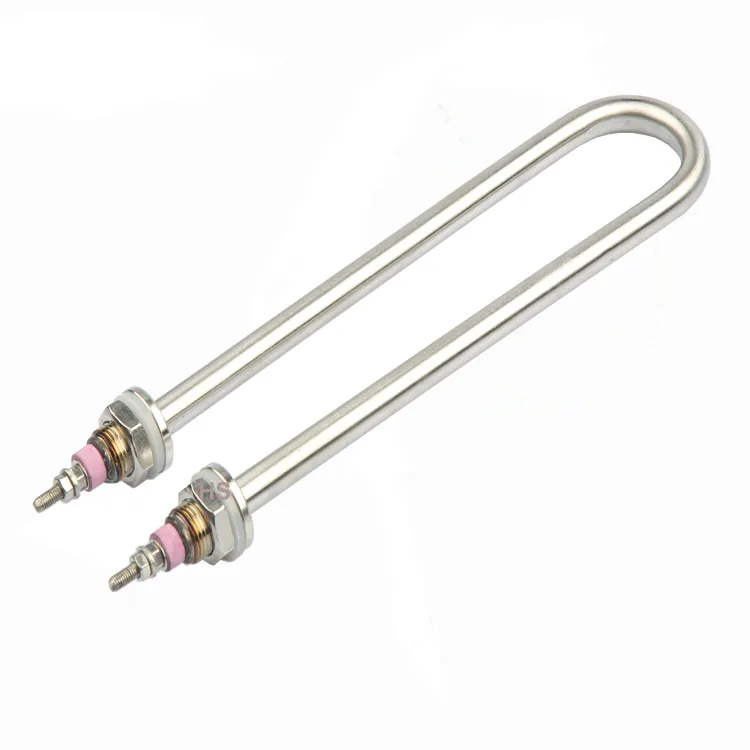 U Type Shape 1KW 2KW 3KW 4KW Electric Water Heater Immersion Tubular Heater For Rice Steamer