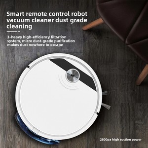 Barredora de suelo inteligente de alta succión Aplicación móvil Robot de barrido Usb Pequeña aspiradora Regalo - Product Image 6