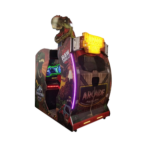 Consola de simulador de máquina de garra <span class=keywords><strong>Walking</strong></span> <span class=keywords><strong>Dead</strong></span> que funciona con monedas <span class=keywords><strong>Juego</strong></span> de arcade para interiores para más de 6 años Consola de disparos de dinosaurios - Product Image 1