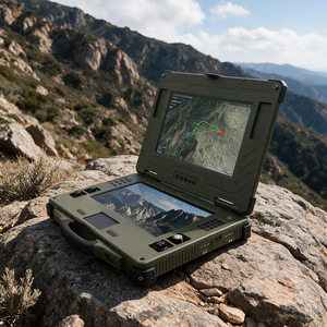 AICSHTER Nouveau Terminal de Contrôle de Vol UAV Robuste à Double Écran 13,3 Pouces I7-11390H 4 Go de Carte Graphique Dédiée SSD Anglais Robuste - Product Image 5